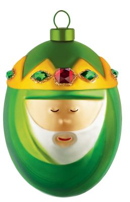 Palle Presepe - Melchiorre big Christmas baubles Alessi AMJ13 9